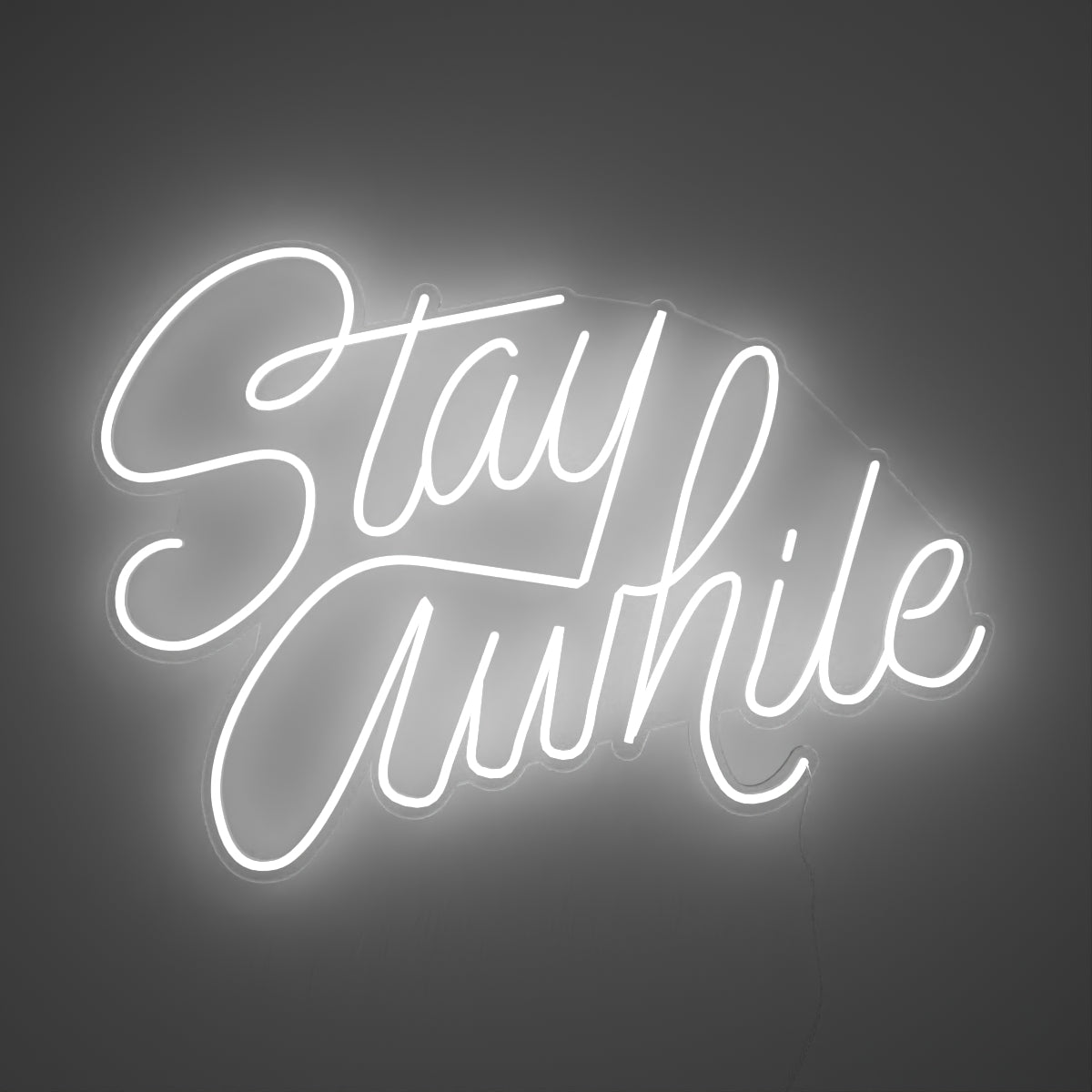 Stay Awhile by Caren Kreger - Neon Tabela - Neonbir