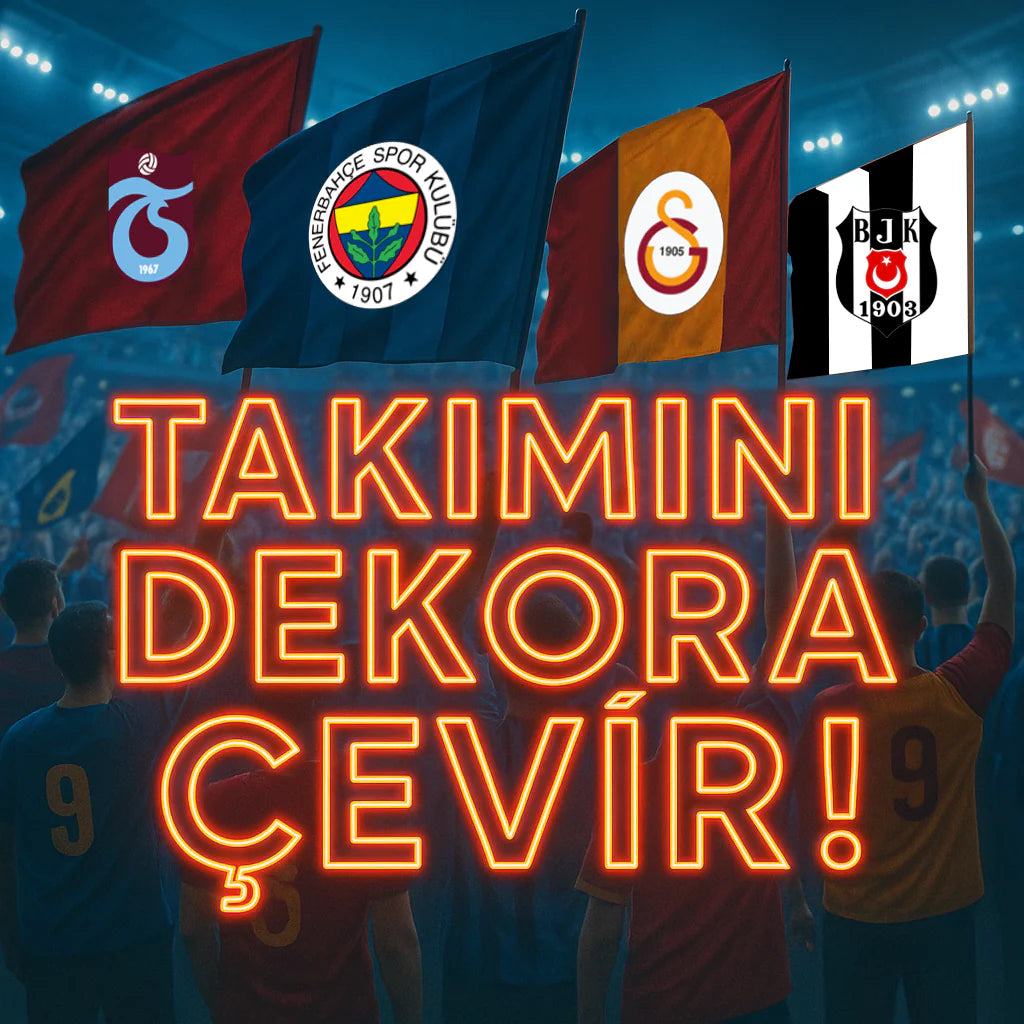 Takımını dekora çevir!