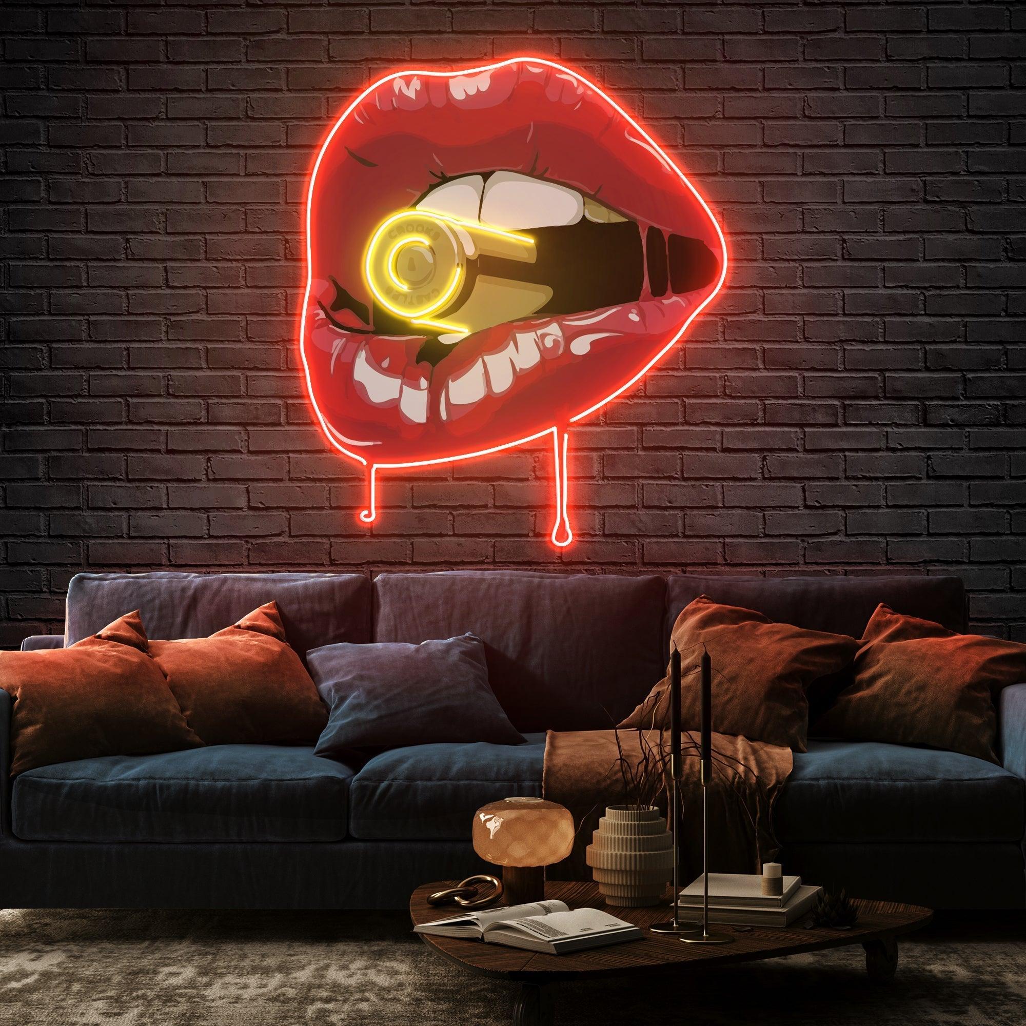 Taste of love Art Work Led Neon Sign Light - Neonbir