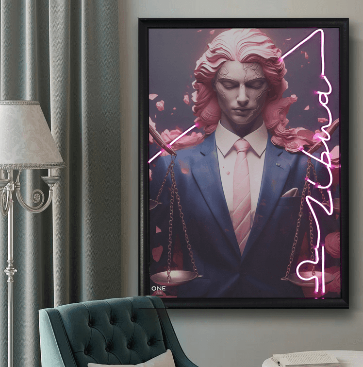 Terazi Burcu Neon Led - Neonbir