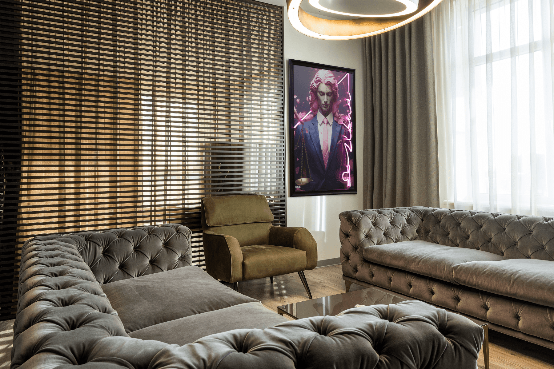 Terazi Burcu Neon Led - Neonbir