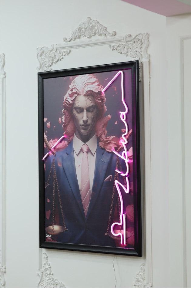 Terazi Burcu Neon Led - Neonbir