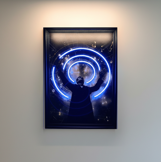 NICOLA TESLA Canvas Art Tablo
