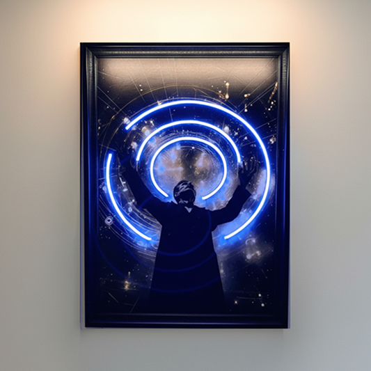 NICOLA TESLA Canvas Art Tablo