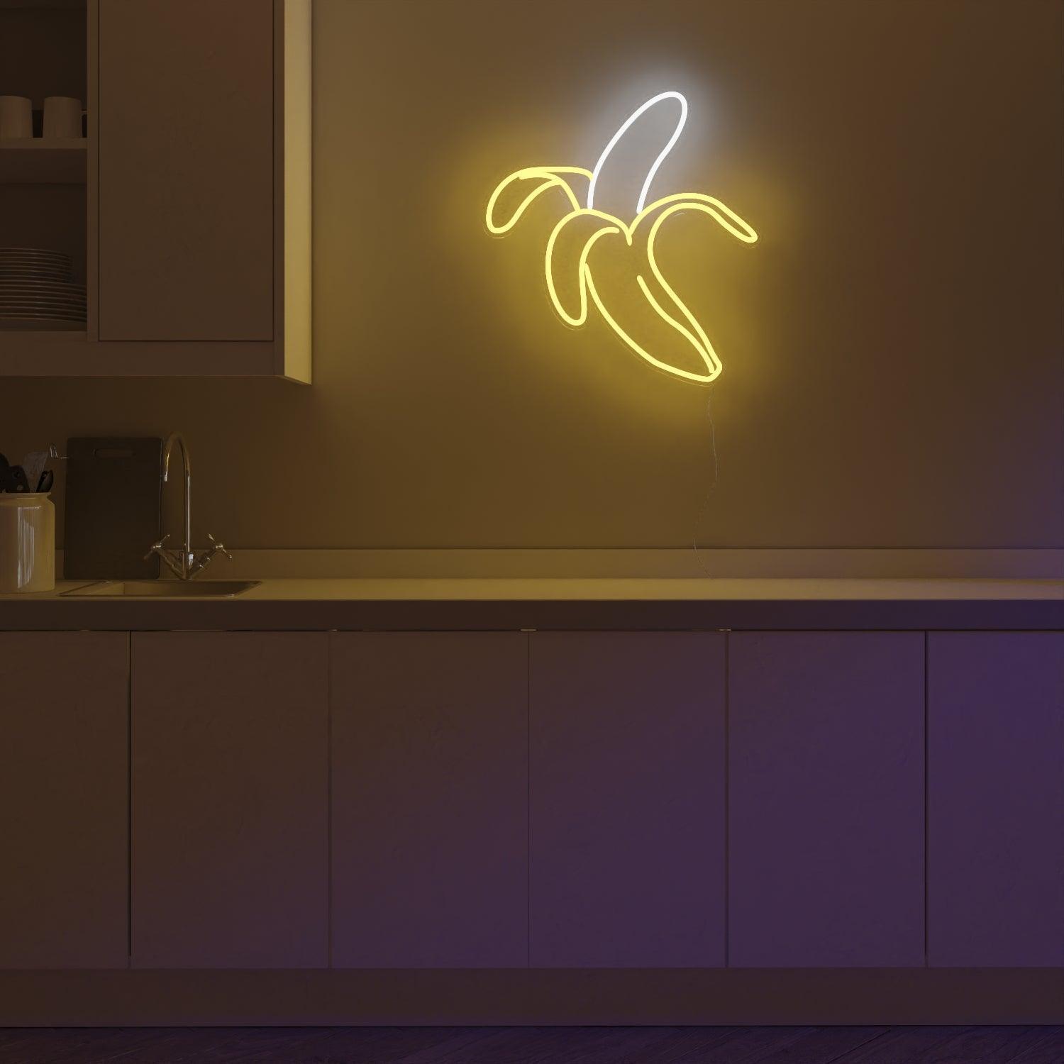 The Real Banana - Neon Tabela - Neonbir