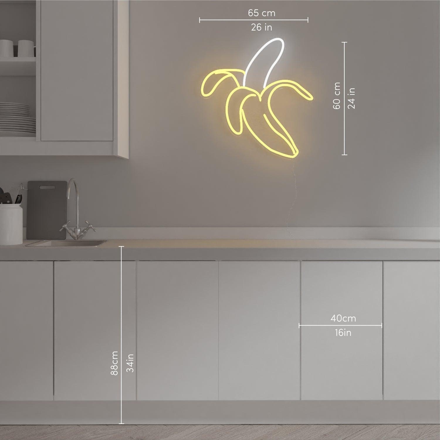 The Real Banana - Neon Tabela - Neonbir