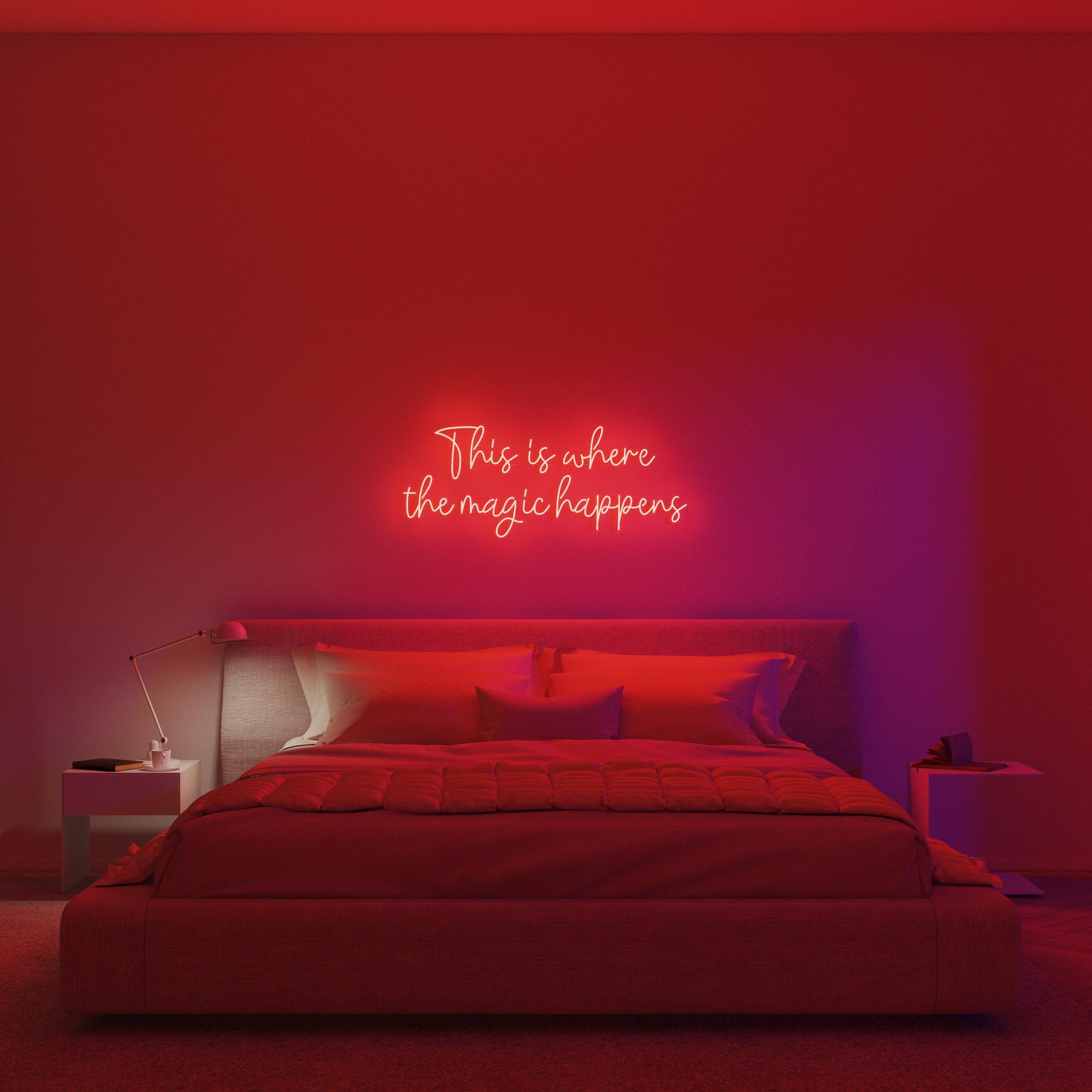 This is where the magic happens - Neon Tabela - Neonbir
