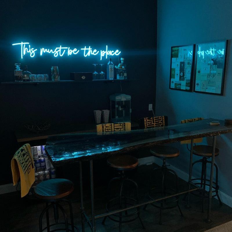 This must be the place - Neon Tabela - Neonbir