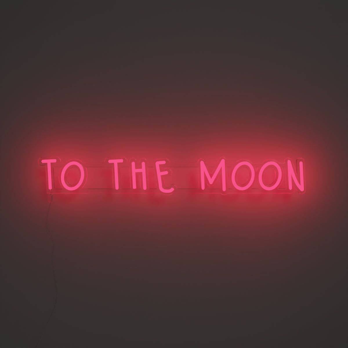 To the moon - Neon Tabela - Neonbir