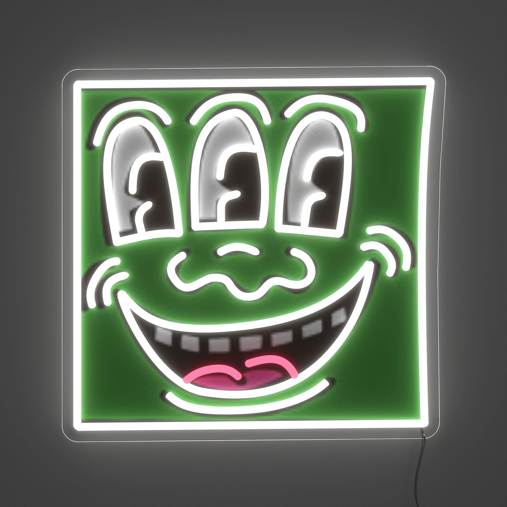 Triple Eyes, YP x Keith Haring, Neon Tabela - Neonbir