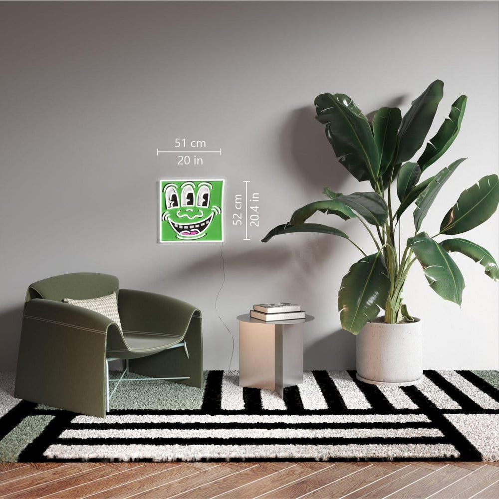 Triple Eyes, YP x Keith Haring, Neon Tabela - Neonbir