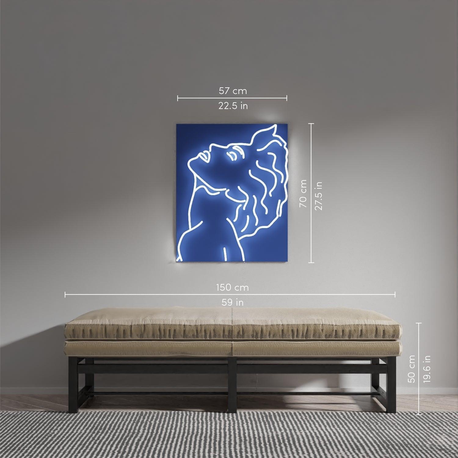 True Blue by Madonna, Neon Tabela - Neonbir