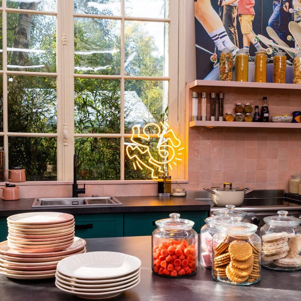 Twisted Man, YP x Keith Haring, Neon Tabela - Neonbir