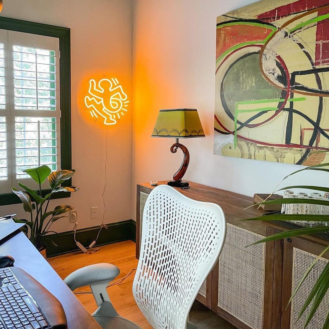 Twisted Man, YP x Keith Haring, Neon Tabela - Neonbir