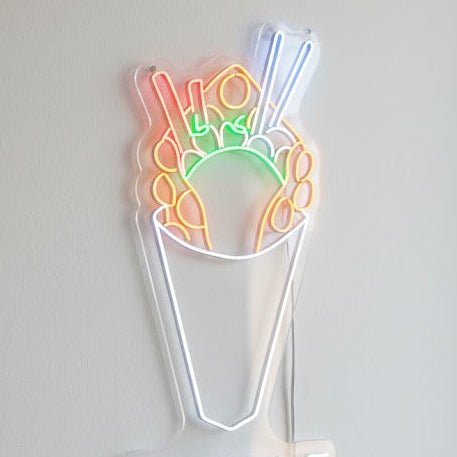 Bubble Waffle Neon Tabela