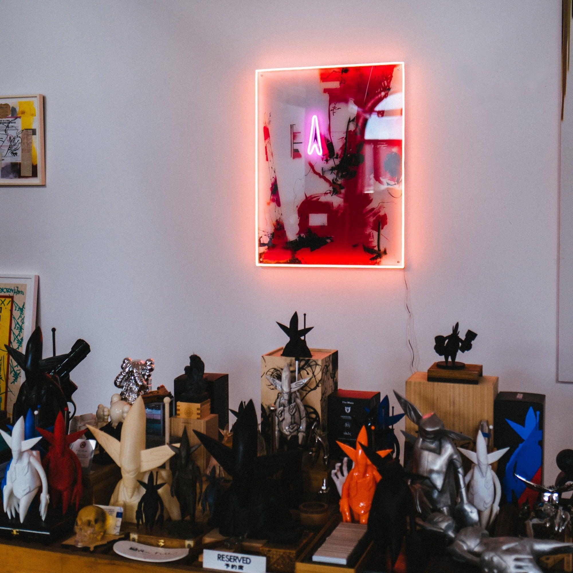 Violent Treasure by Futura - Neon Tabela - Neonbir