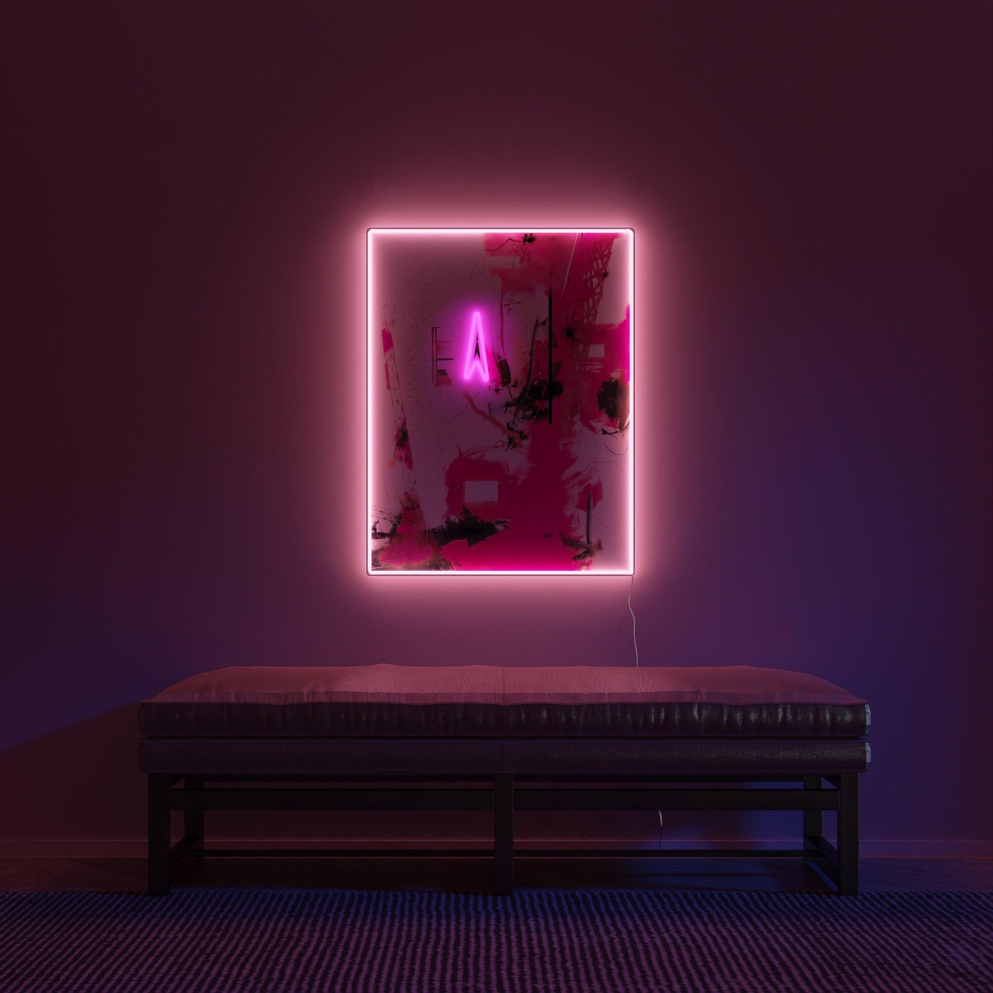 Violent Treasure by Futura - Neon Tabela - Neonbir