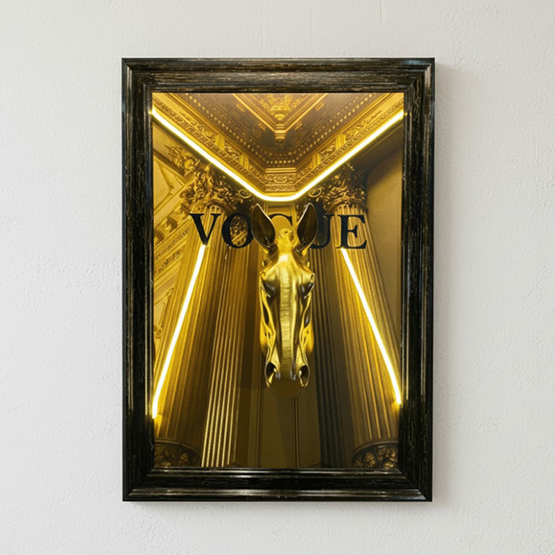 Vogue Jungle Art Tablo