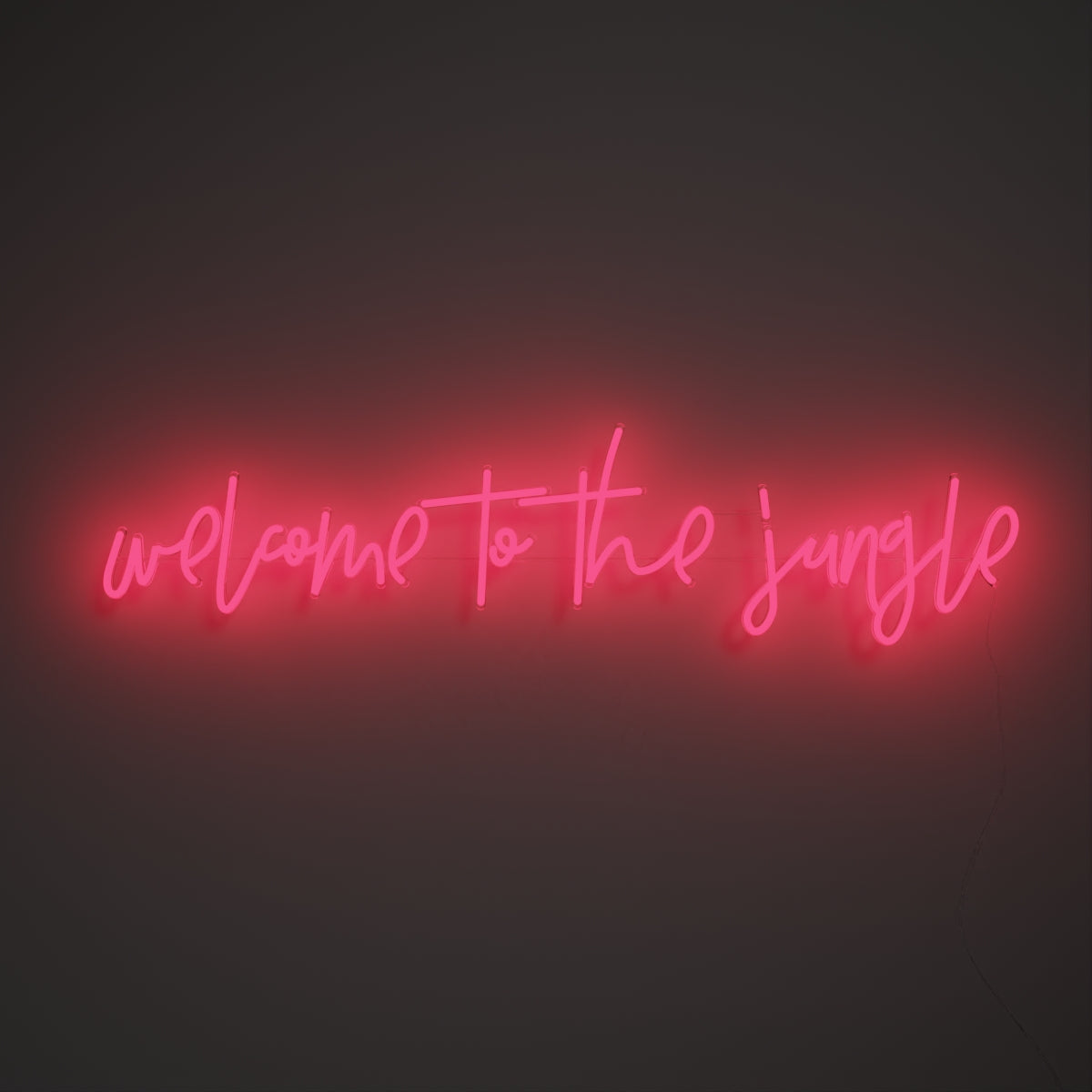 Welcome to the jungle - Neon Tabela - Neonbir