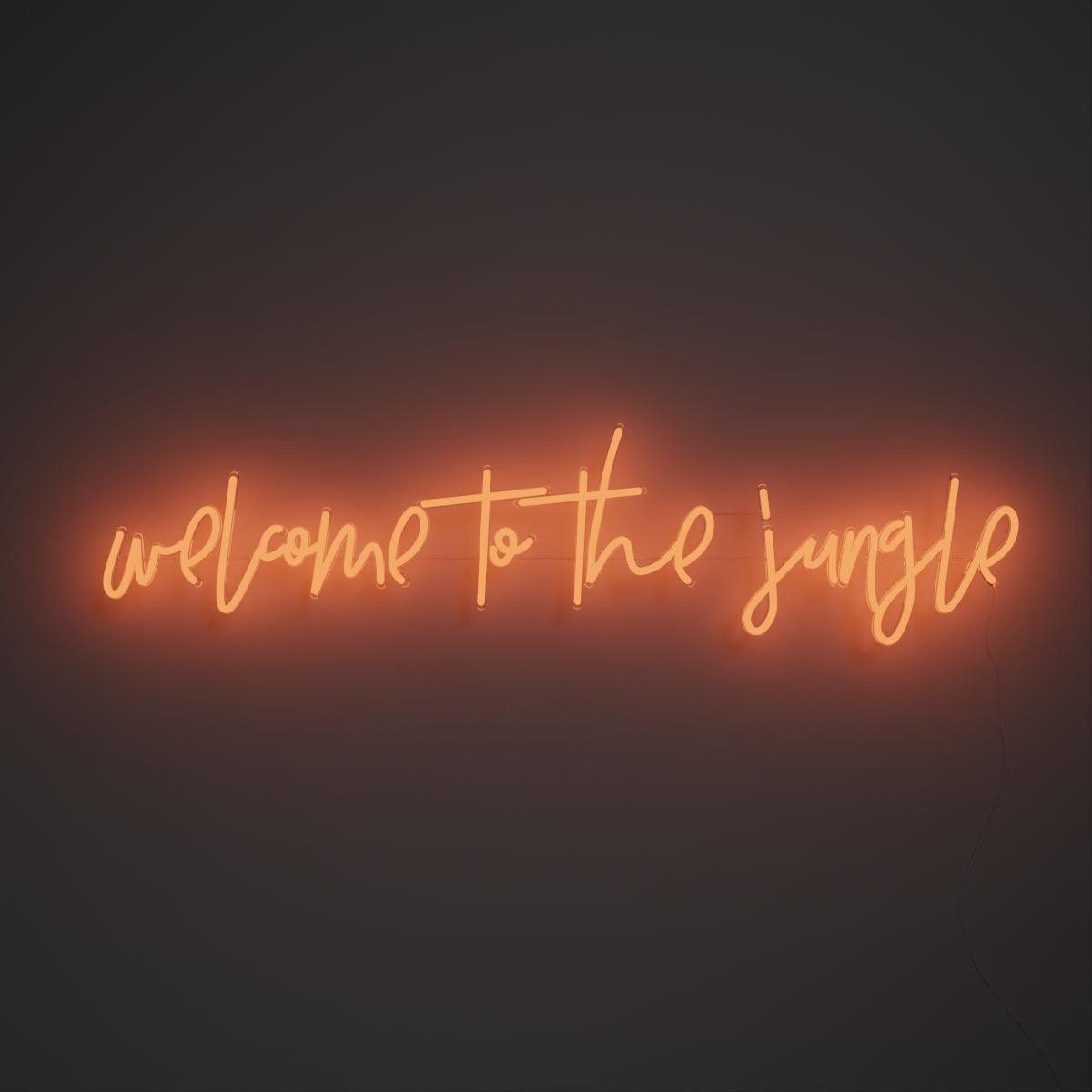 Welcome to the jungle - Neon Tabela - Neonbir