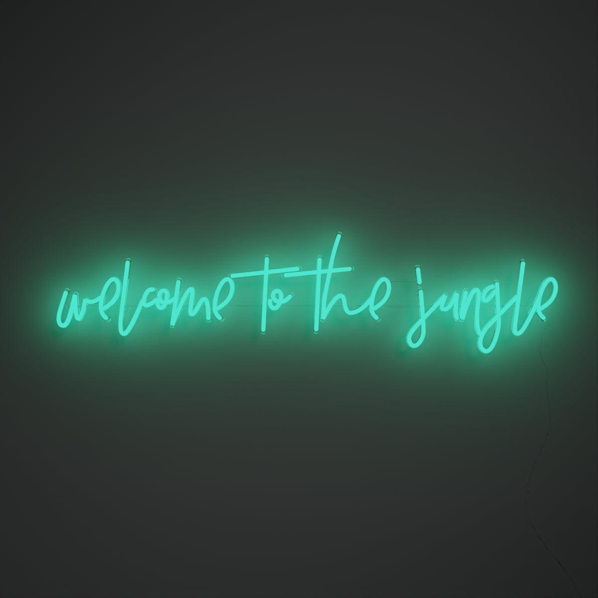 Welcome to the jungle - Neon Tabela - Neonbir