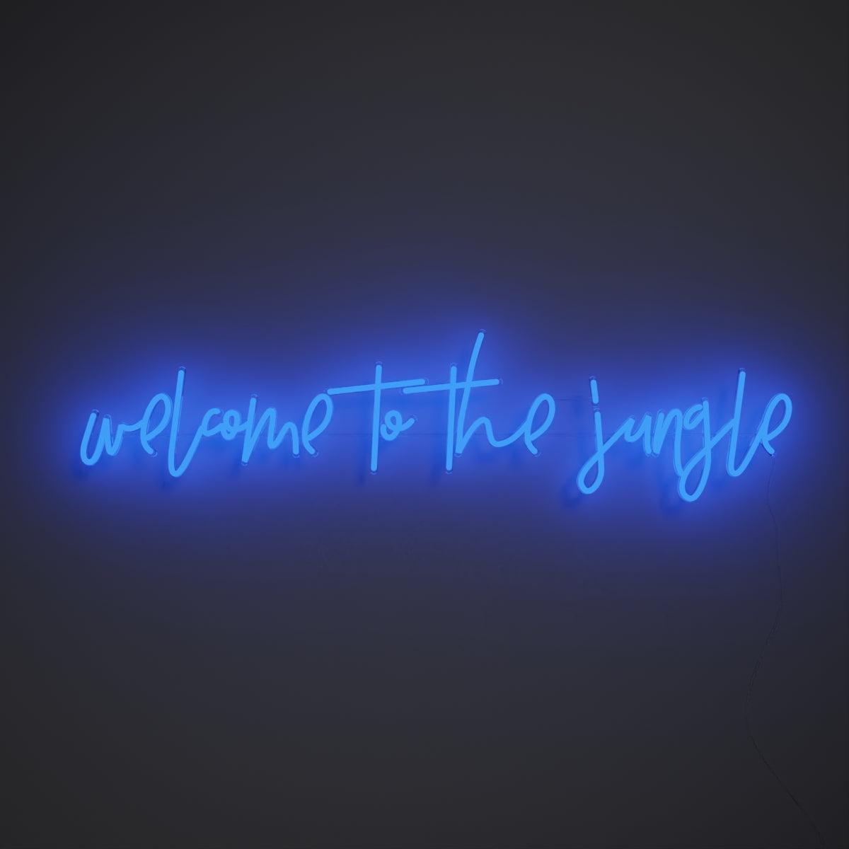 Welcome to the jungle - Neon Tabela - Neonbir