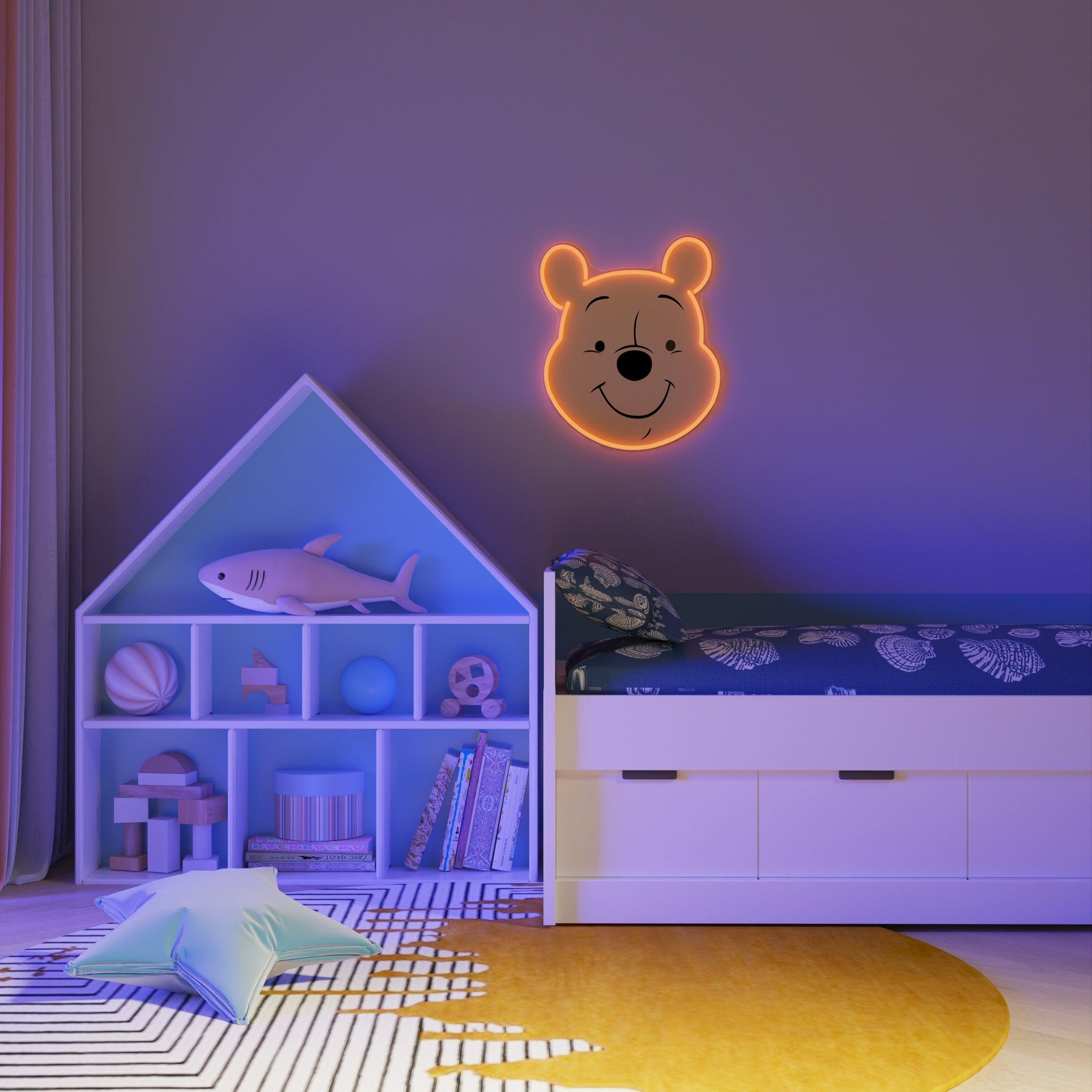 Winnie the Pooh by Yellowpop, Neon Tabela - Neonbir