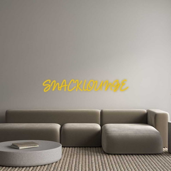 Özel Tasarım : SNACK LOUNGE