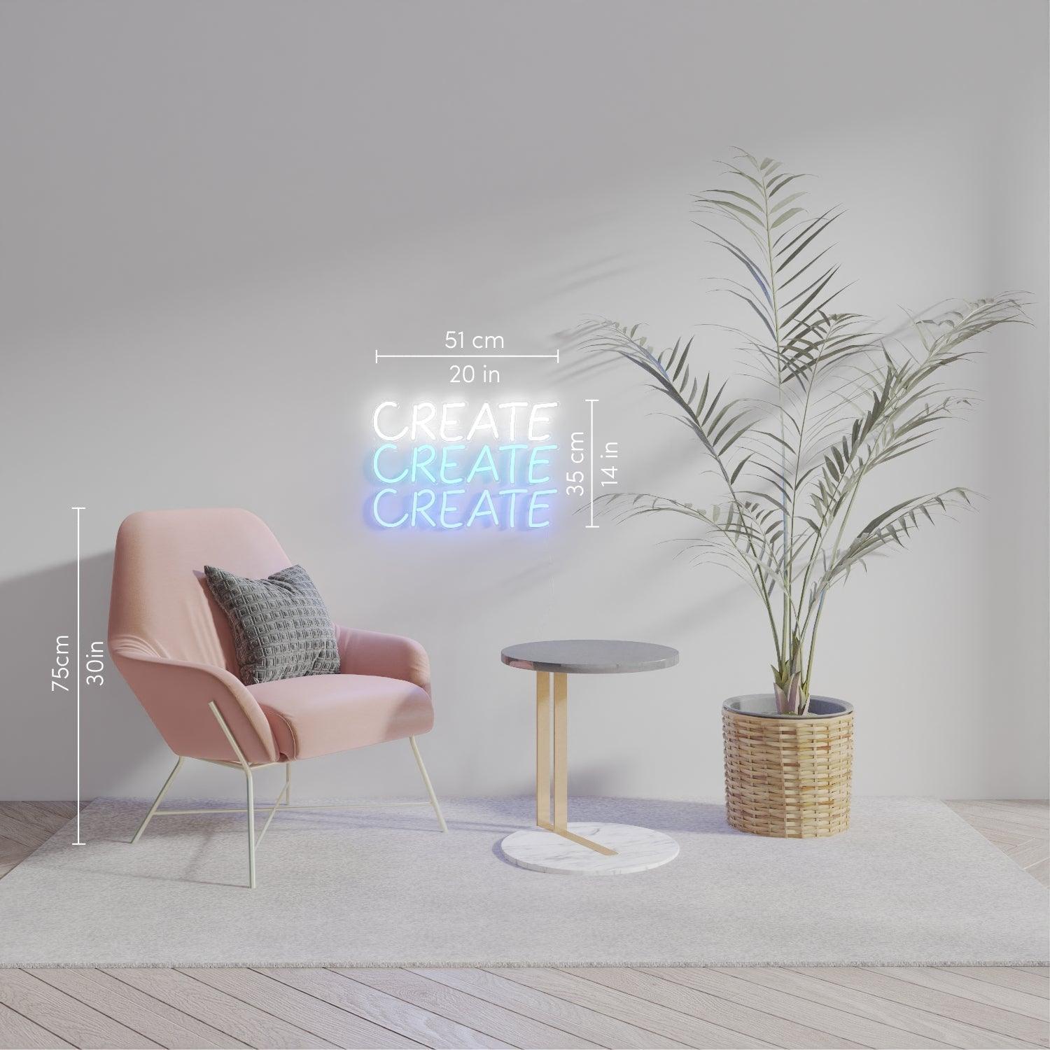 Create, Neon Tabela - Neonbir