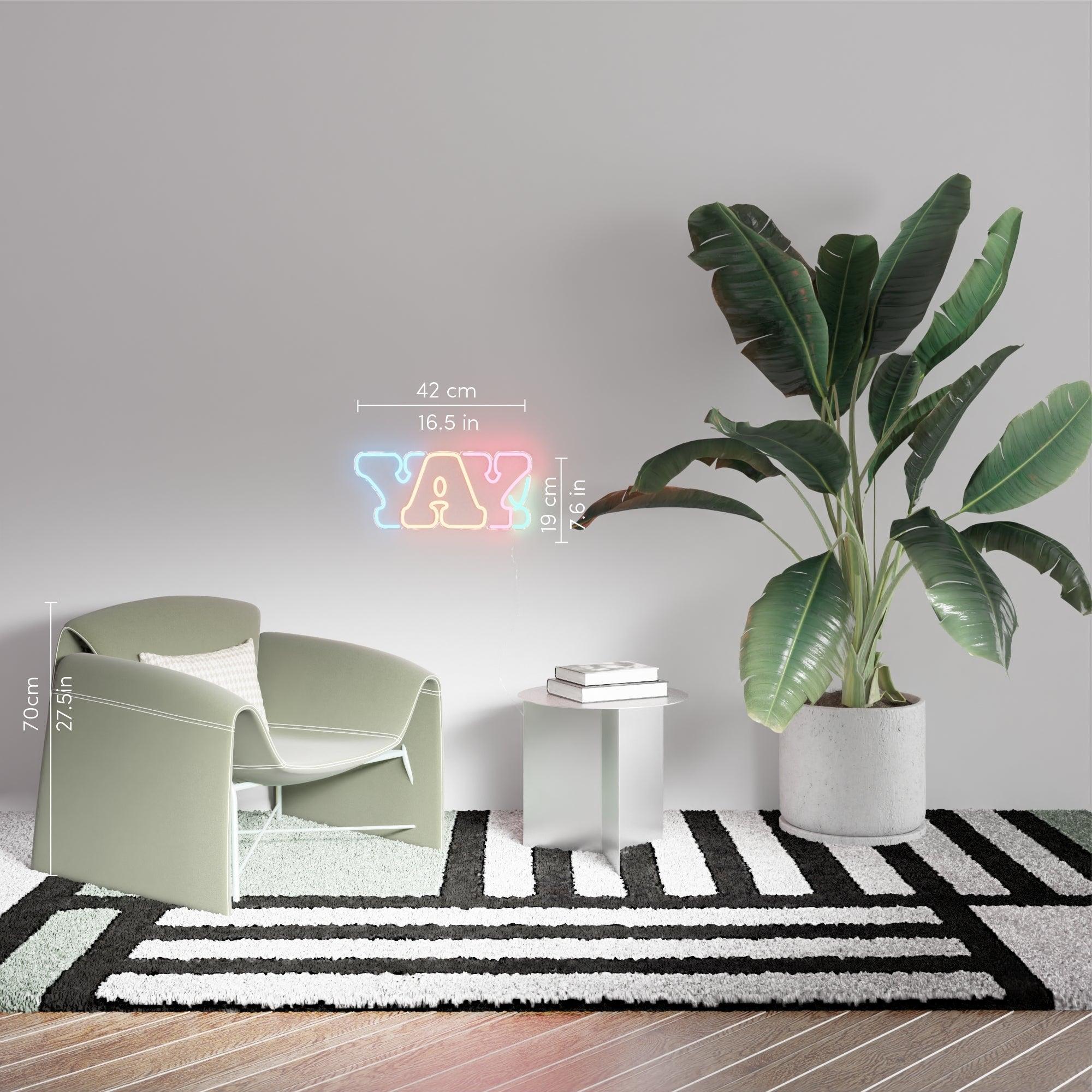 YAY! by Yoni Alter, Neon Tabela - Neonbir